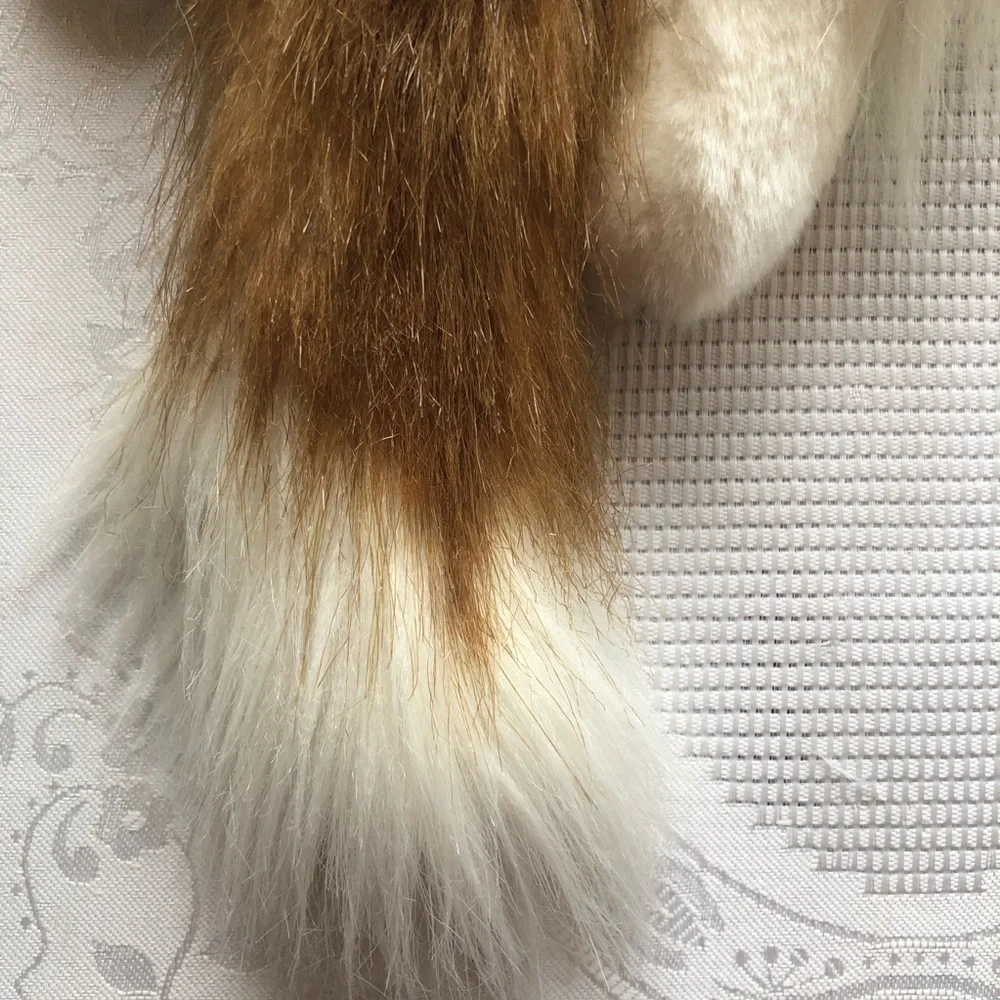 Douglas Kiki Ragdoll Cat Plush Toy Cream/Caramel Fluffy Fur Stuffed Animal
